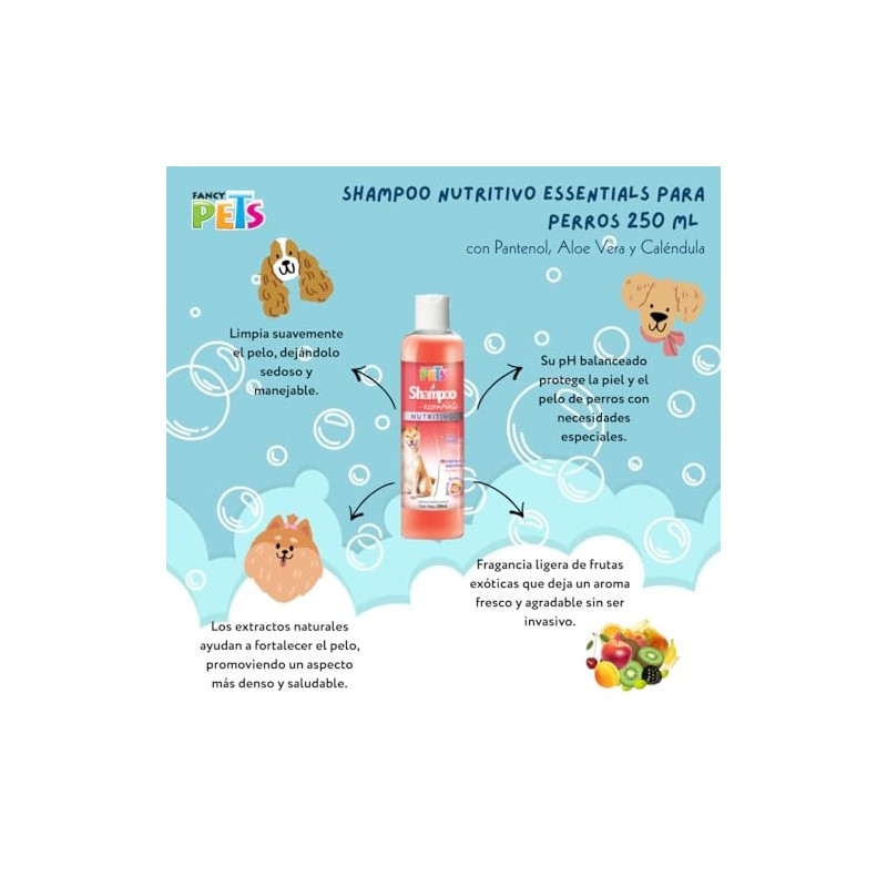 Fancy Pets Essentials Nutritivo para Pelo de Perro con 250