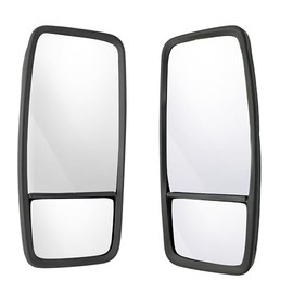 NOVAPARTS - Espejo de puerta izquierdo y derecho para lado del pasajero para ISUZU NPR, NPR-HD, NQR, NRR & 2008-2023 Chevy GMC W3500, W45...