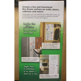 Rust-Oleum 241140 Dry Erase Brush On Paint Kit 27 fl oz ea White Finish