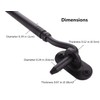 Runningfish 6" Barn Door Lock Sliding Door Lock Barn Gate