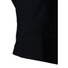 Arbe AS8062-10 Women's Collared Vest Black Formal Cafe Restaurant Waitress