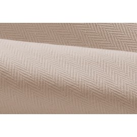 TEXTIL-HOME Textilhome Martina Bedspread with Cover Size 130 x 180 cm – Bed Throw or Sofa Throw – Camel