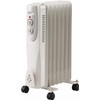 Portable Oil Filled Radiator Space Heater, 1500W, 7-Fin, 3 Heat