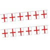 Fabric Double Sided England St Georges Bunting 10metres/33ft Long with