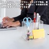 PAVIKE Pen Stand, Acrylic, Clear Acrylic, Pen Holder on the