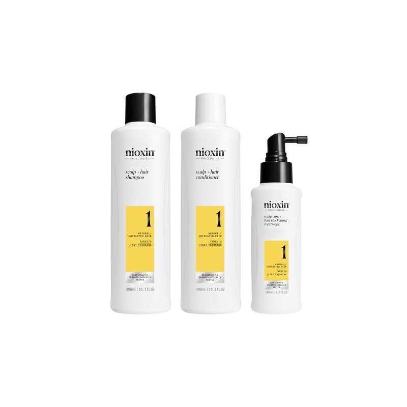 Nioxin Scalp + Hair Thickening System 1 - Haarpflege für
