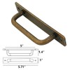 Westablize 30 Pack 5 Inch 128 mm Copper Cabinet Handles