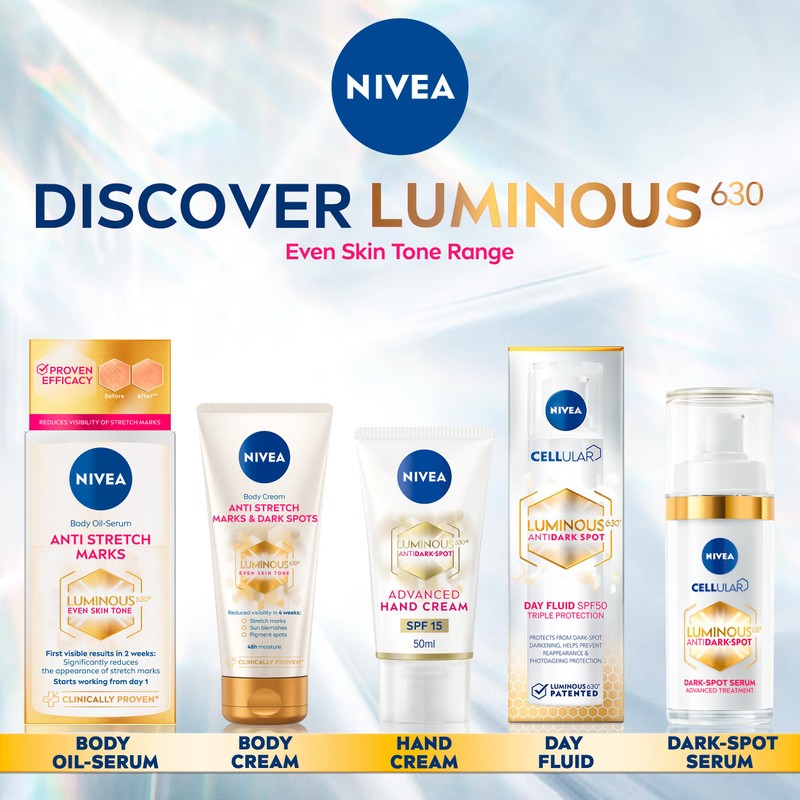 NIVEA Luminous 630 Anti Stretch Marks & Dark Spots Body