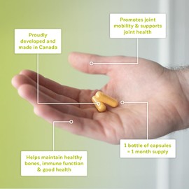 Kalaya KaLaya 7x Joint & Muscle Anti-Inflammatory Supplement (60 Capsules) – Promotes Joint Mobility, Supports Bone Health, and Helps Relieve Inflammation, Minor Pain & Swelling