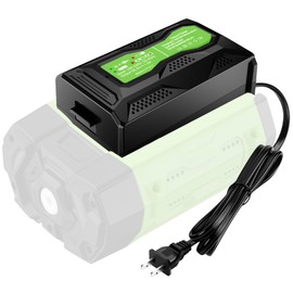 Mini 1.5A Rapid for EGO 56V Battery Charger, for EGO 56V Max BA2800 BA2800T BA4200 BA4200T BA1400 BA1400T BA5600T BA2240 BA1120 Battery(Only Charger)