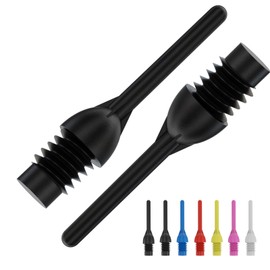 Bulls Ball Point 2BA Soft Tips 6 mm, Unisex, Ball Point Soft Tips 6mm(2BA), black