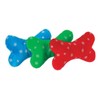Dog Toys Snowflake Pattern Blizzard Bones Seasonal Plush Holiday Bright