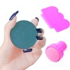 10 X Nail Art Stempel Stempeln Teller Set + Werkzeug