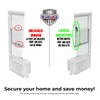 WinLock Window Security Bar for Child Safety, Burglary Prevention Locks