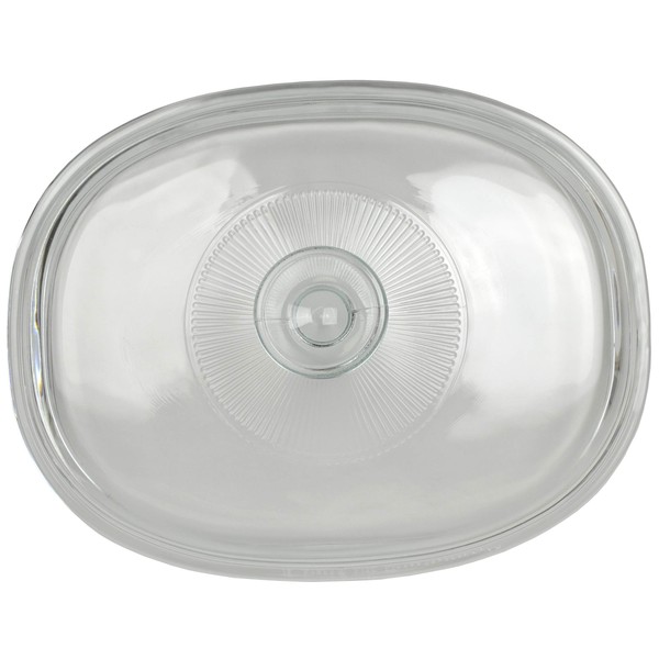 Corningware F-12C - Tapa ovalada de vidrio de 1.5 cuartos