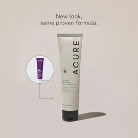 Acure  Mascarilla capilar Bonding de acondicionamiento profundo, tratamiento semanal reparador, ayuda a fortalecer y restaurar cabello seco y daado,  