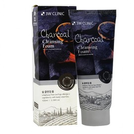 3W Clinic Charcoal Cleansing Foam 100ml 5ea