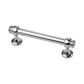 Alzassbg 10 Pack Polished Chrome Cabinet Pulls, 4 Inch(102mm) Hole Centers Cabinet Handles Kitchen Hardware Straight Bar for Cabinets and Drawer AL3082CP