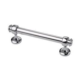 Alzassbg 10 Pack Polished Chrome Cabinet Pulls, 4 Inch(102mm) Hole Centers Cabinet Handles Kitchen Hardware Straight Bar for Cabinets and Drawer AL3082CP