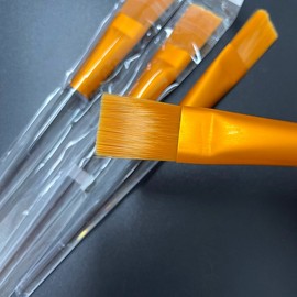 Soft Beauty Makeup Brush 16.8cm Gold Makeup Brush 3ea