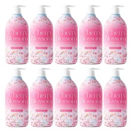 Happybath 해피바스 체리 블로썸 바디워시 900g x10개 Happy Bath Cherry Blossom Body Wash 900g x 10 pieces