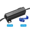 PATIKIL 50W 6.8 Ohm Aluminum Shell Resistor, 4Pcs Aluminum Housing