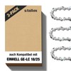 3 tallox Saw Chains 3/8 Inch 1.1 mm 40 TG