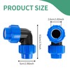 Wzzy Gurden PE pipe 25 mm screw connection PP fitting