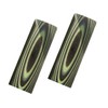 AOHOCA 2 pcs G10 Micarta Knife Handle Scales Slabs Knives