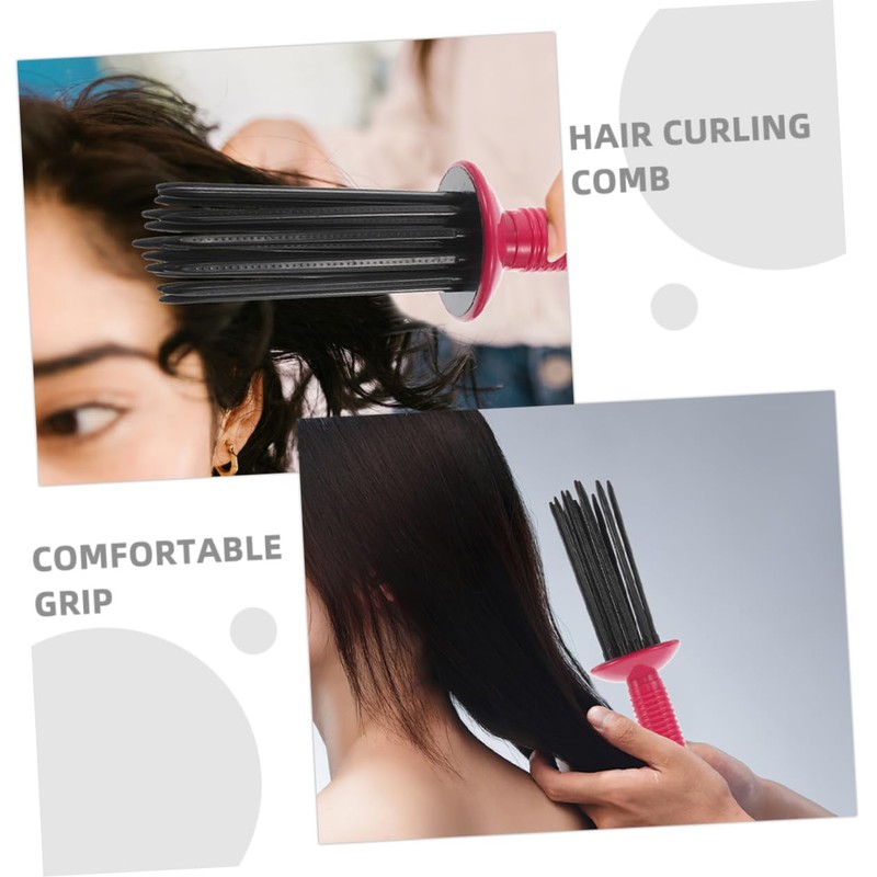 Healeved Sturdy and Easy to Clean Hair Curling Brush Essential