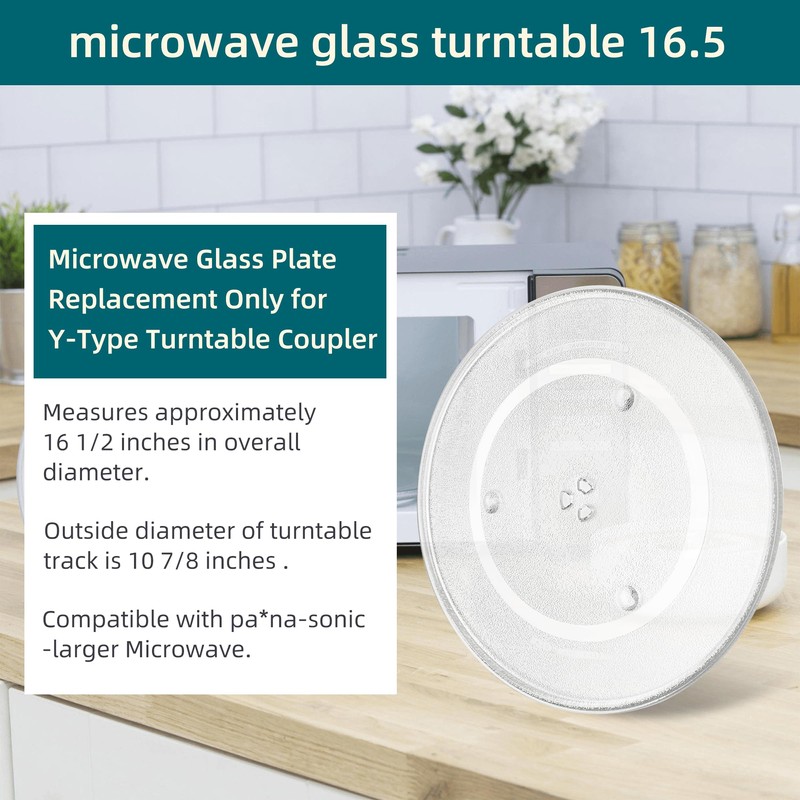 16.5 Inch Microwave Glass Plate Replacement for P-anasonic Microwave Replacement