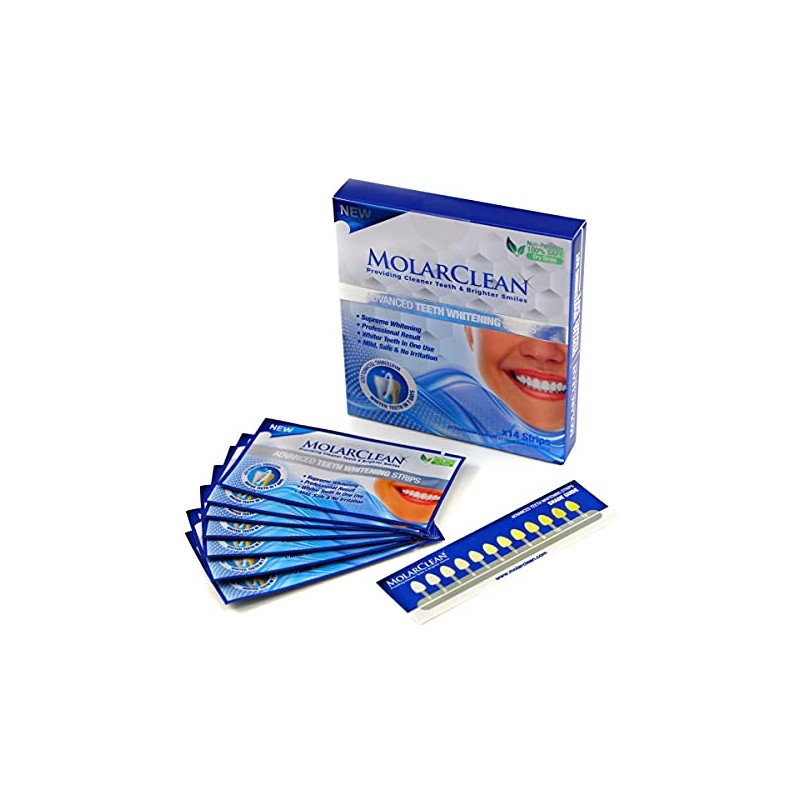 Molarclean Advanced Teeth Whitening Strips