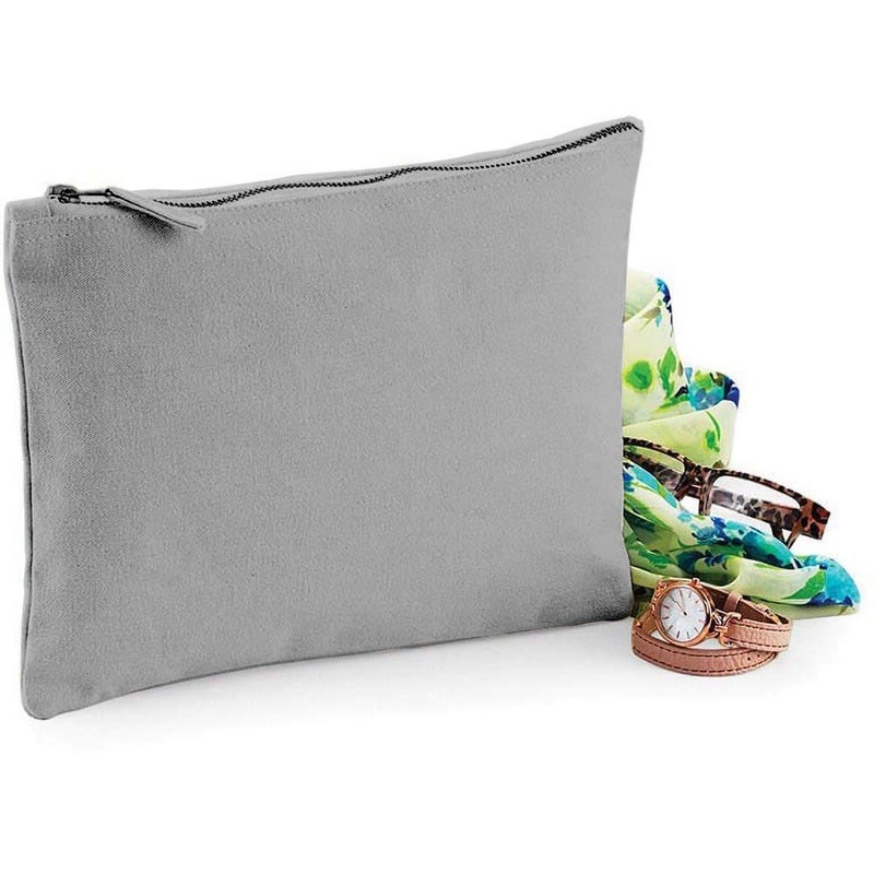Westford Mill Canvas Accessory Case (UK Size: XS) (Natural)