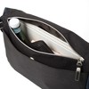 Mustache JLG-4662 Shoulder Bag, Fold-In Mouth, Cross-body, Black