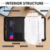 Antner Important Document Organizer Zipper Binder Family Life Emergency Portfolio