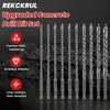 REKCKRUL Upgraded Premium Masonry Drill Bit Set 6" (152mm) Length