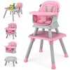 KOTEK Baby High Chair, 8 in 1 Convertible Highchairs for