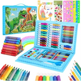 Drawing Set Coloring Kit Gift Toys for Girls Beauty Set Kids 3 4 5 6 7 8 9 10 11 Years Age Old Cool Gift Xmas
