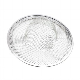 ZZYWWP 10 Pcs Sink Drain Strainer 4.4" Diameter Stainless Steel Slop Basket Filter Trap - for Most Kitchen Sinks Bathroom Sinks Shower Drains Floor Drain