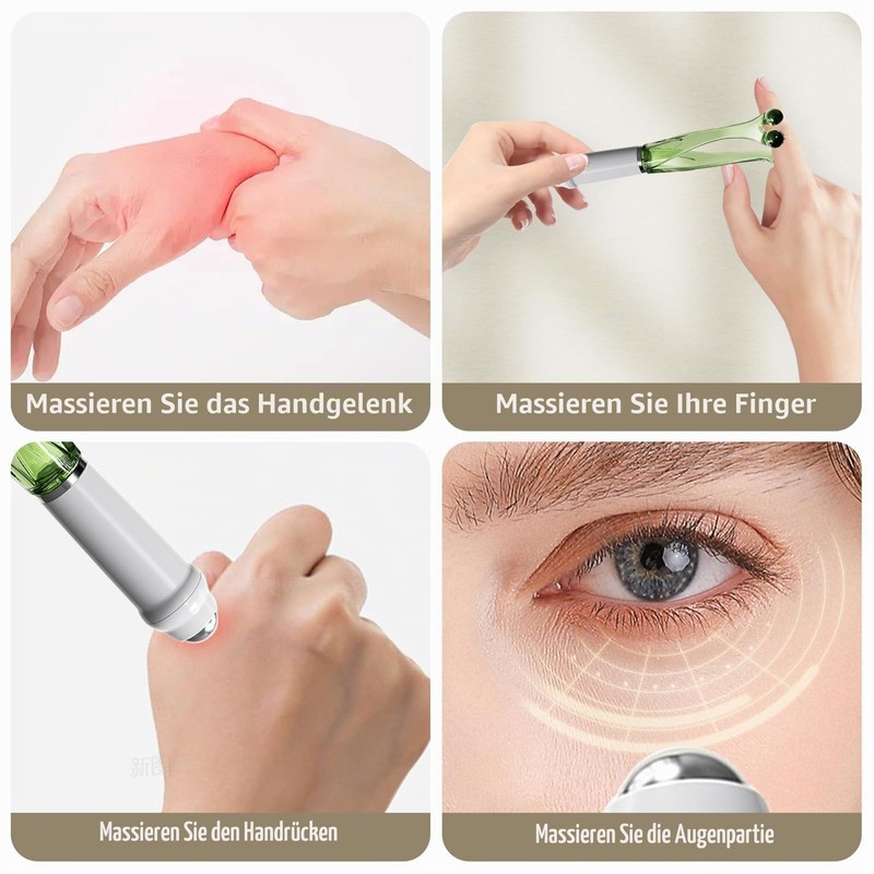 YEHUDAF LEE Finger Roller Massager Portable Finger Massager with 5