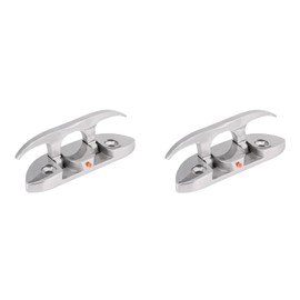 2 Pcs Boat Dock Cleat, Marine Boat Flip Up 4‑1/2 Folding Cleat Dock Stainless Steel