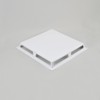 Elima-Draft Commercial 3-Way Air Deflector Vent Cover for 24" x