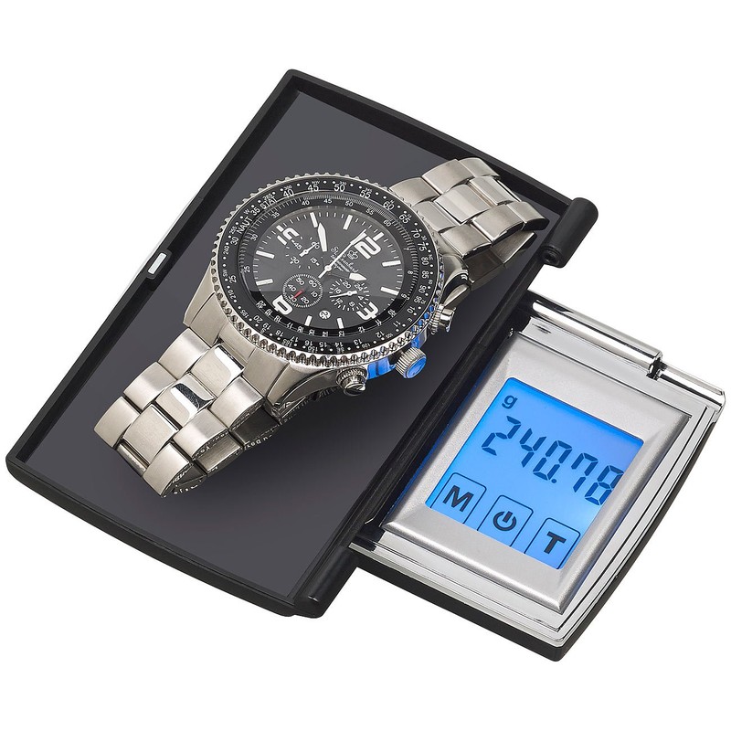 Rosenstein & Söhne Pocket Scales: Digital Pocket Scale, Touch Display,