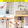 Under Cabinet 360° Rotatable Kitchen Hooks with 6-Claws, 2Pcs 360°