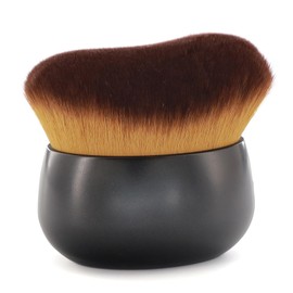 Self-Tanning Brush Applicator, Kabuki Brush For Body, Tanning Brush, Self Tanner Brush, Large Makeup Brush Kabuki Foundation Brush, Self Tan Brush, Body Makeup Brush, Bronzing Brush (Black)