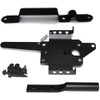 Ozco 56664 Standard Gate Latch w/Handle, Black Galvanized Steel (1