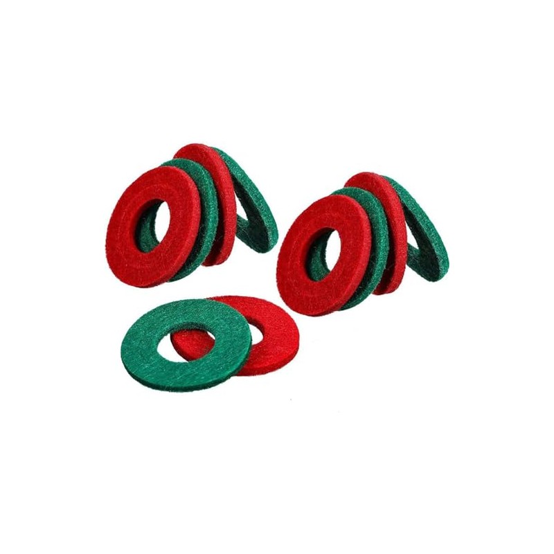 10Pcs Red Green Battery Terminal Protectors Auto Gasket Positive Negative