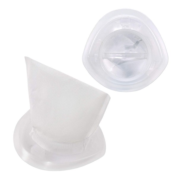 HQRP 2-Pack Filter compatible with Black+Decker HNV115B, HNV115J, HNV215B, HNV220B