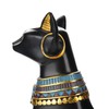 Egyptian Cat Statue - Resin Hand Made Cat Sculpture -
