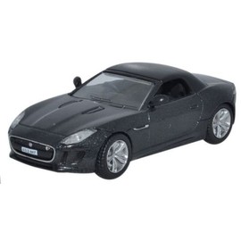 Oxford Diecast 76FTYP004 Jaguar F Type Stratus Grey